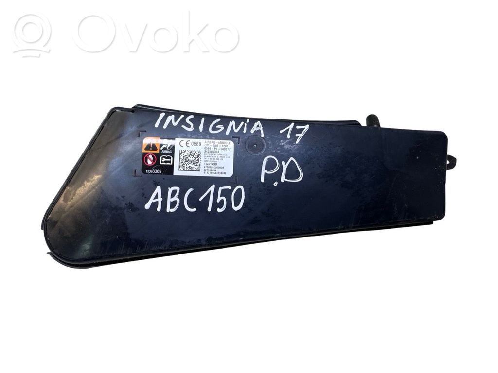 Opel Insignia B Poduszka powietrzna Airbag fotela 