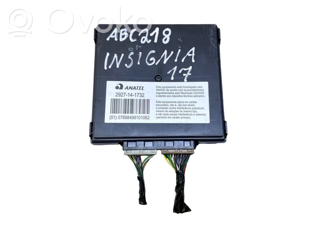 Opel Insignia B Keyless (KESSY) go control unit/module 