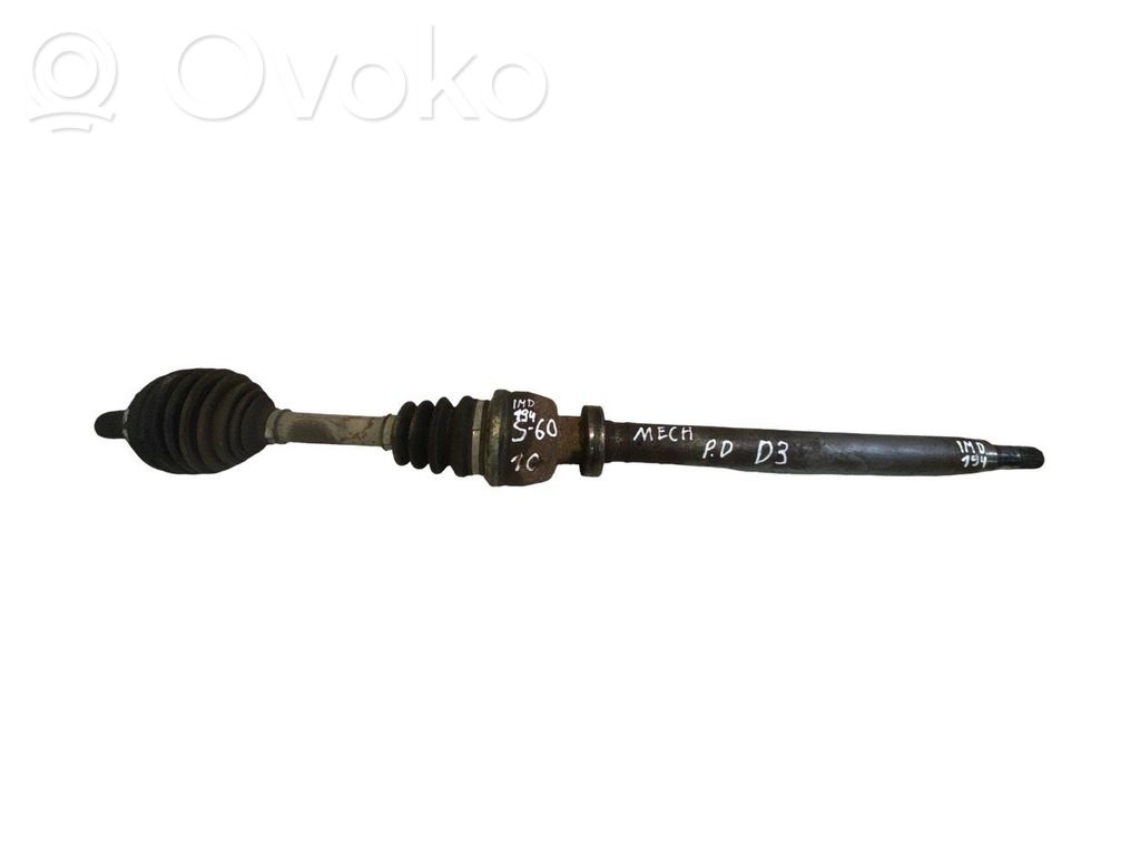 Volvo S60 Eje de transmisión delantero 