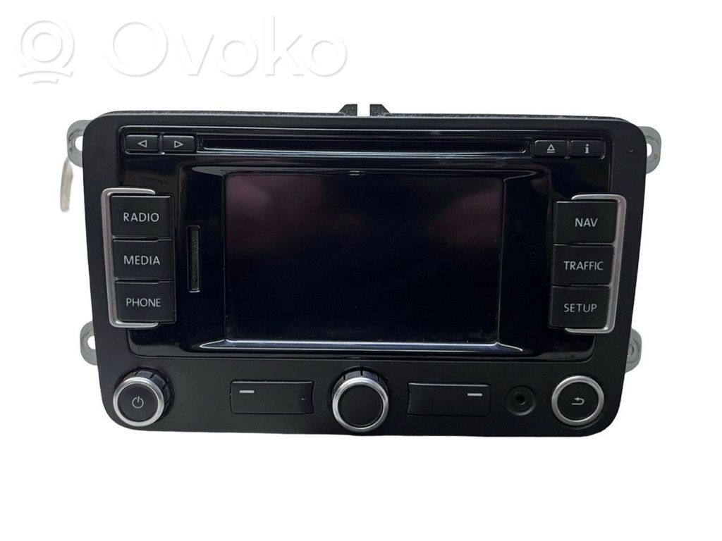 Panel / Radioodtwarzacz CD/DVD/GPS   3C8035279S,VWZAZ2P0294353