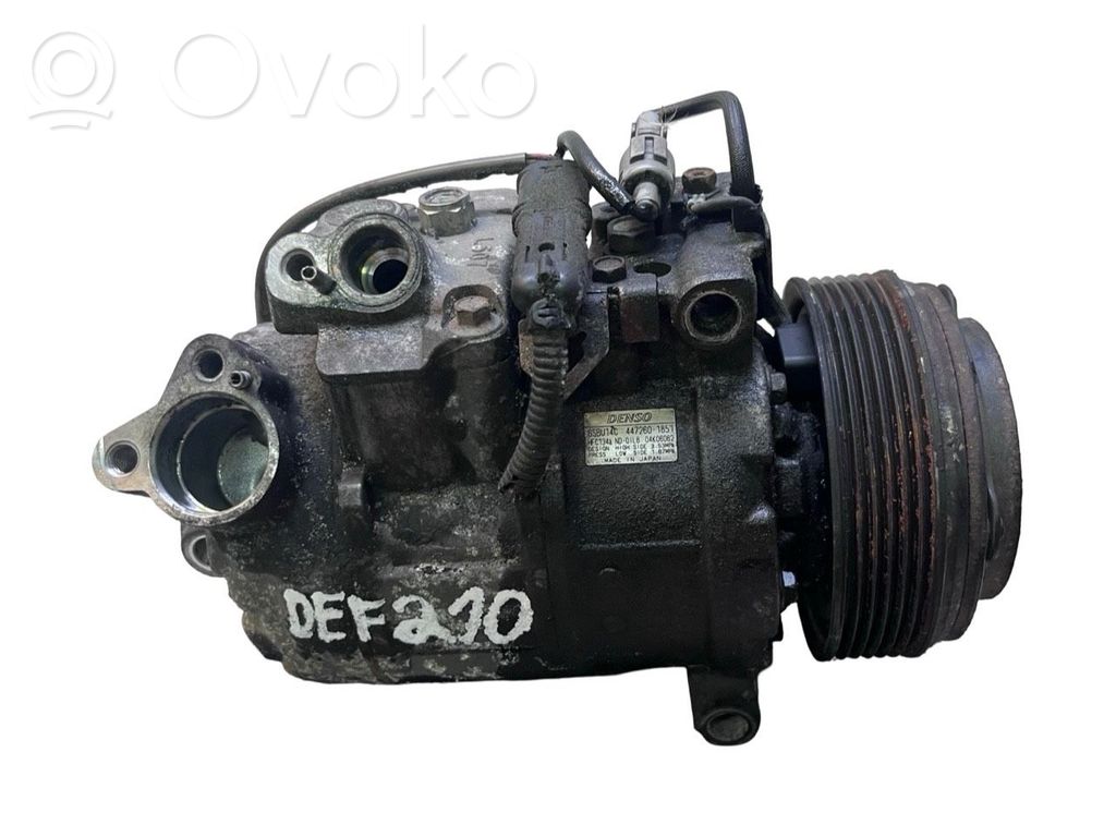 Air conditioning (A/C) compressor (pump)   4472601851,6SBU14C,04K06062