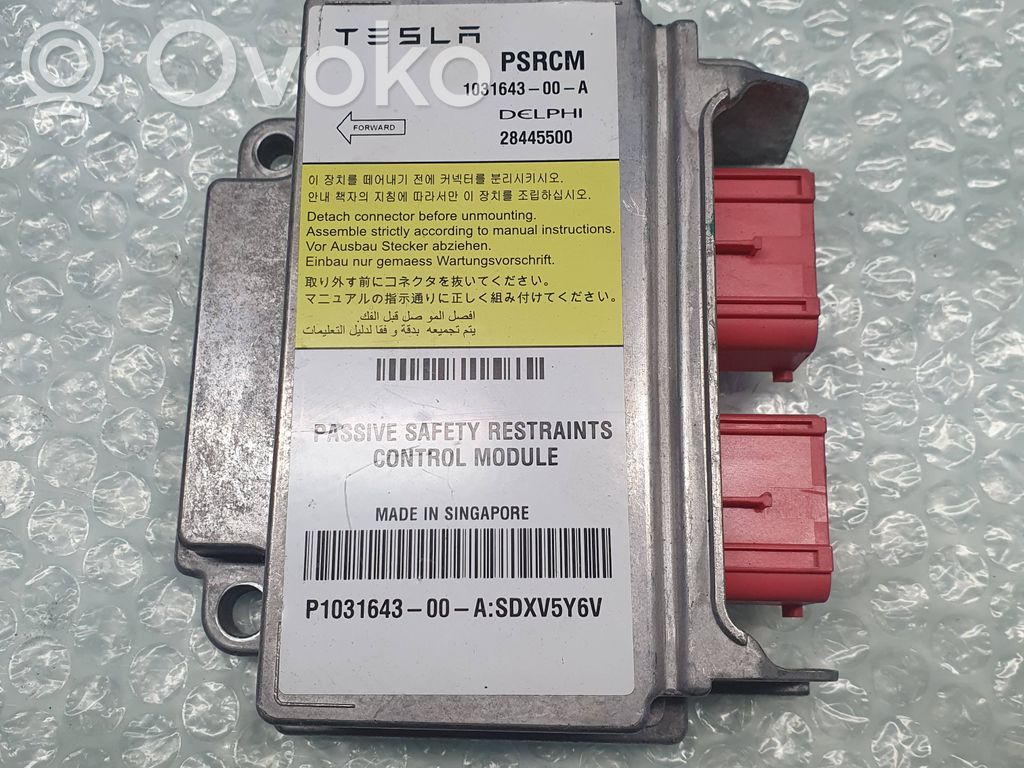 Tesla Model S Airbag control unit/module 