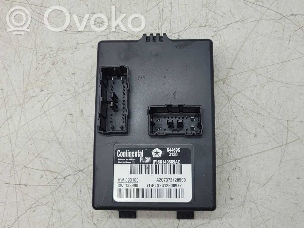 Dodge Durango Unidad de control/módulo del maletero/compartimiento de carga 