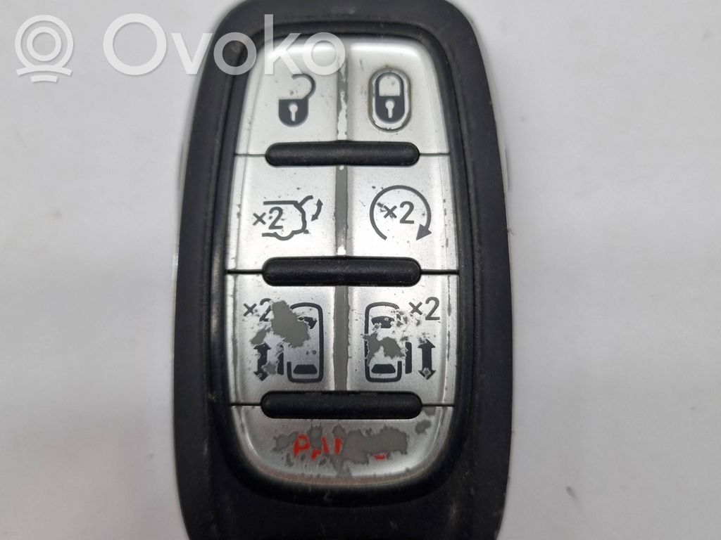 Chrysler Pacifica Ignition key/card 