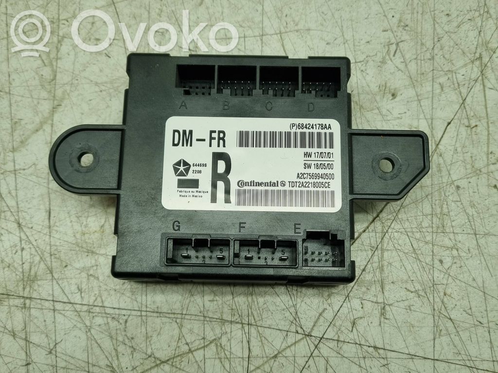 Door control unit/module   68424178,68424178AA,TDT2A2218005CE,A2C7569940500