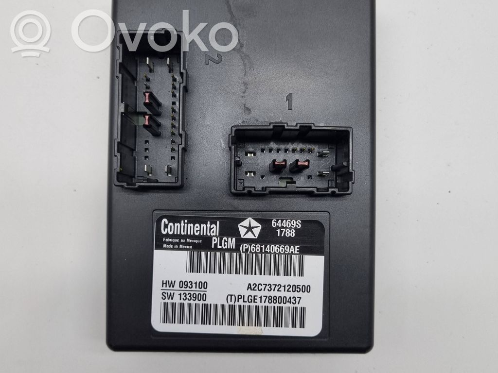 Other control units/modules   64469S,68140669AE,A2C7372120500,68140669