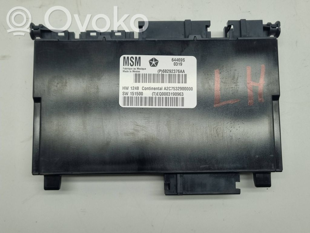 Moduł / Sterownik fotela   68292376AA,A2C7532900000,EQ0003190963