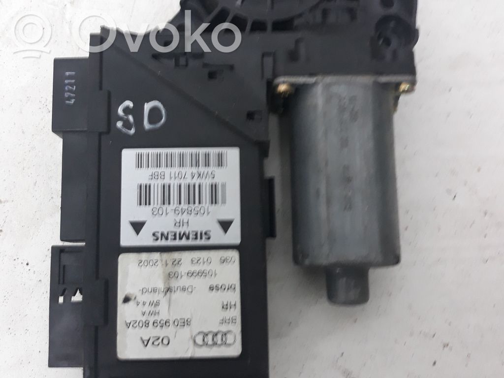 Audi A4 S4 B6 8E 8H Asa reguladora de la puerta trasera 