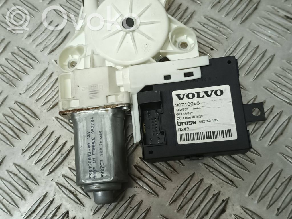Volvo V50 Silniczek podnoszenia szyby drzwi tylnych 