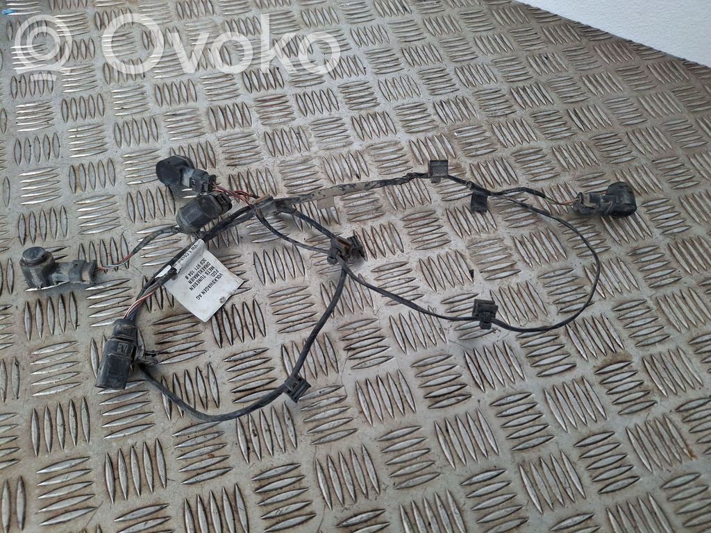Volkswagen PASSAT B6 Cableado del sensor de aparcamiento (PDC) 