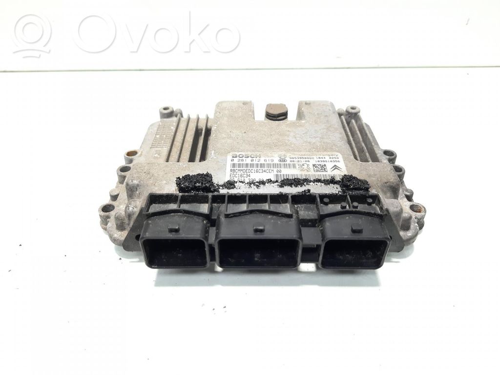 Citroen Berlingo Unidad de control/módulo ECU del motor