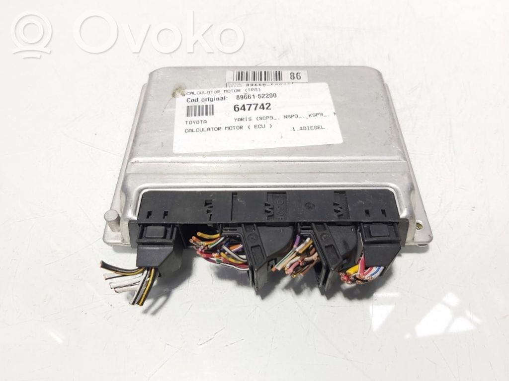 Toyota Yaris Motorsteuergerät ECU