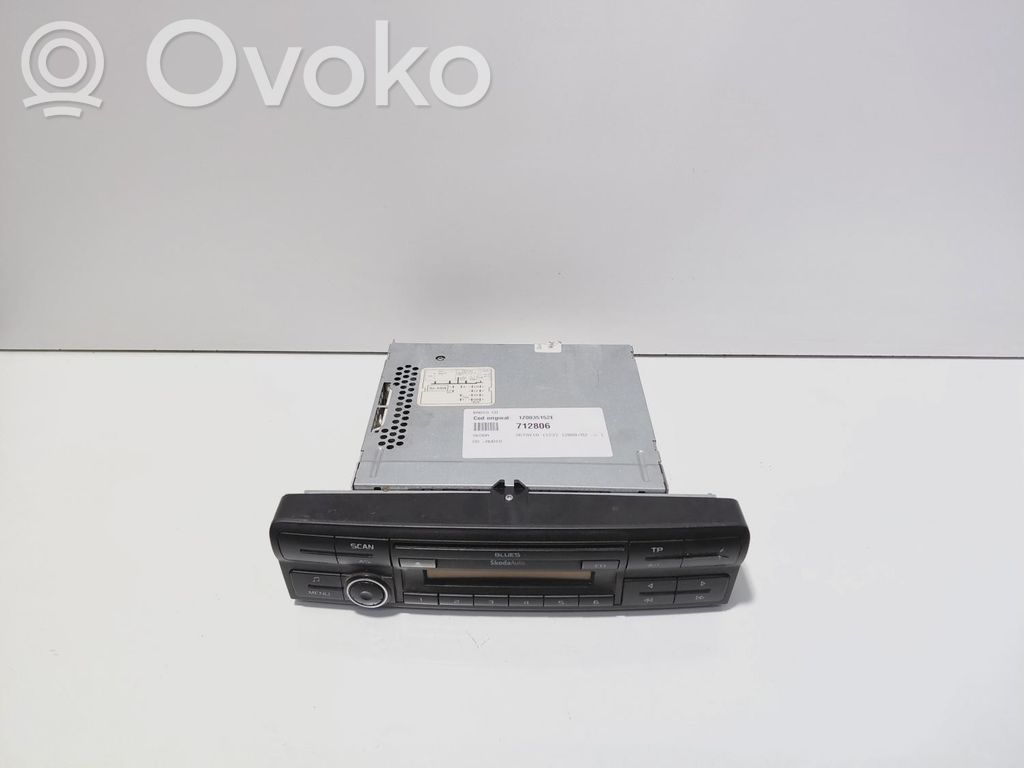 Skoda Octavia Mk2 (1Z) Unità principale autoradio/CD/DVD/GPS
