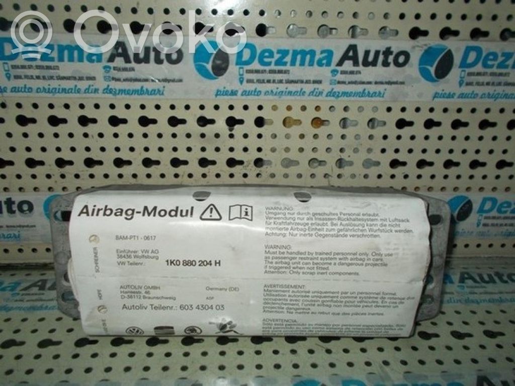 Skoda Octavia Mk2 (1Z) Airbag del volante 