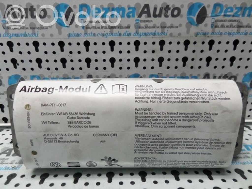 Skoda Octavia Mk2 (1Z) Ohjauspyörän turvatyyny 