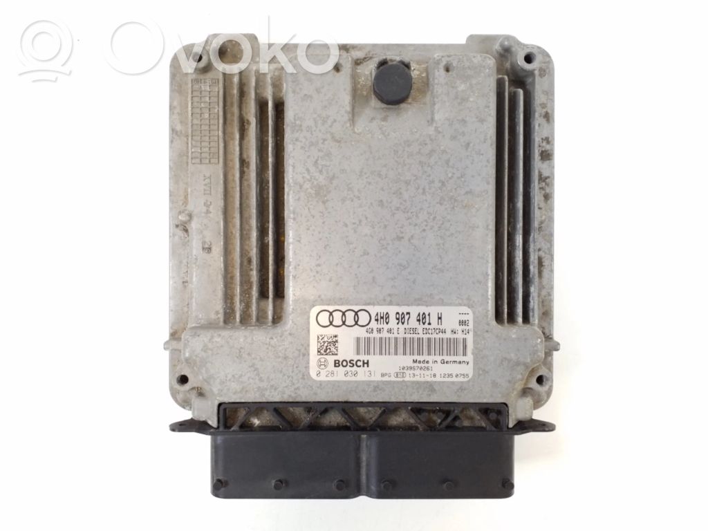 Audi A8 S8 D4 4H Engine control unit/module 