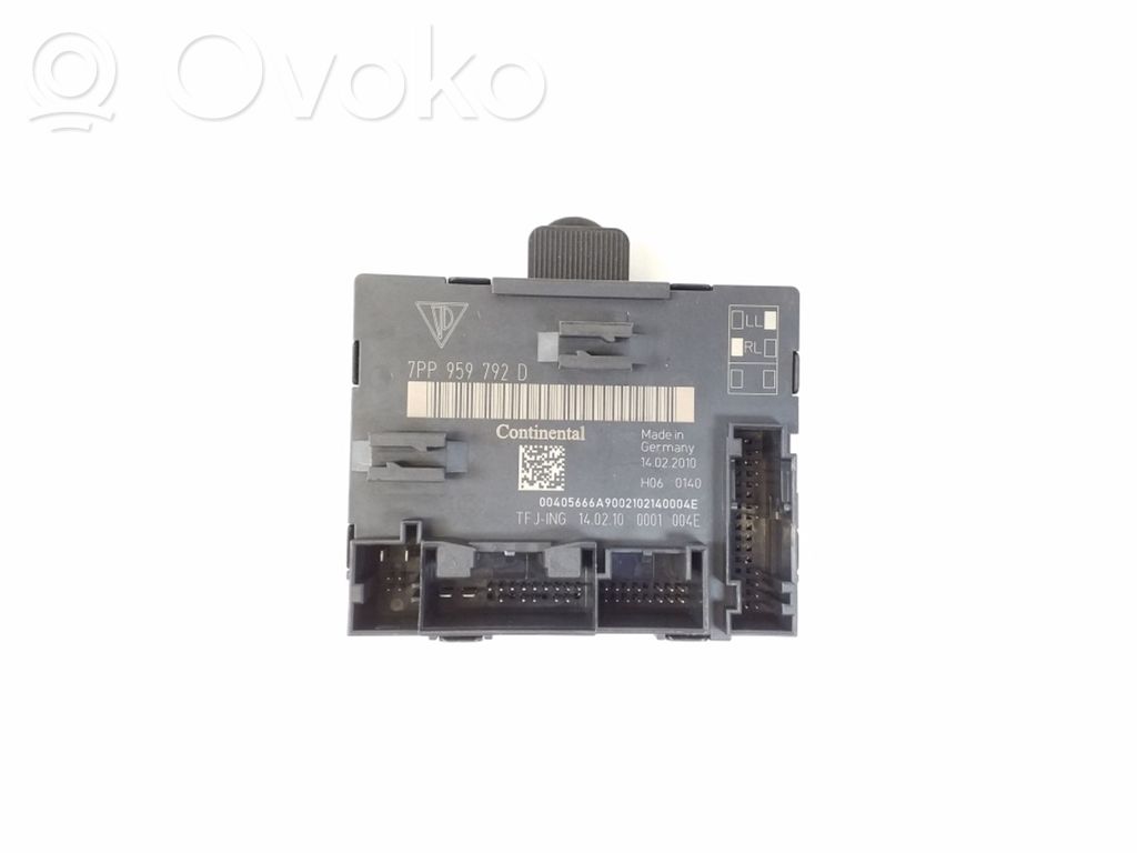 Porsche Panamera (970) Door control unit/module 
