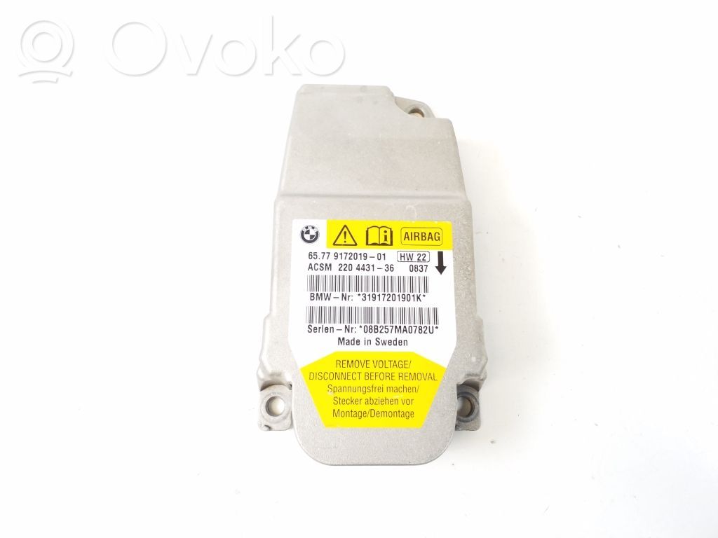 Airbag control unit/module   9172019