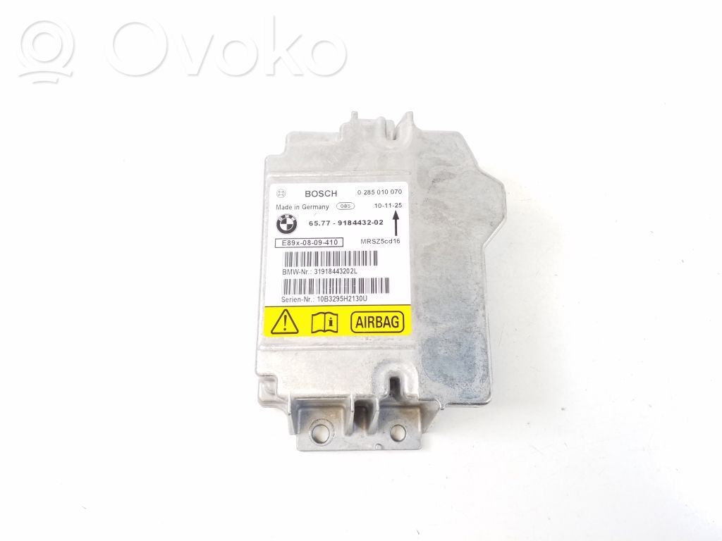 Unidad de control/módulo del Airbag   9184432