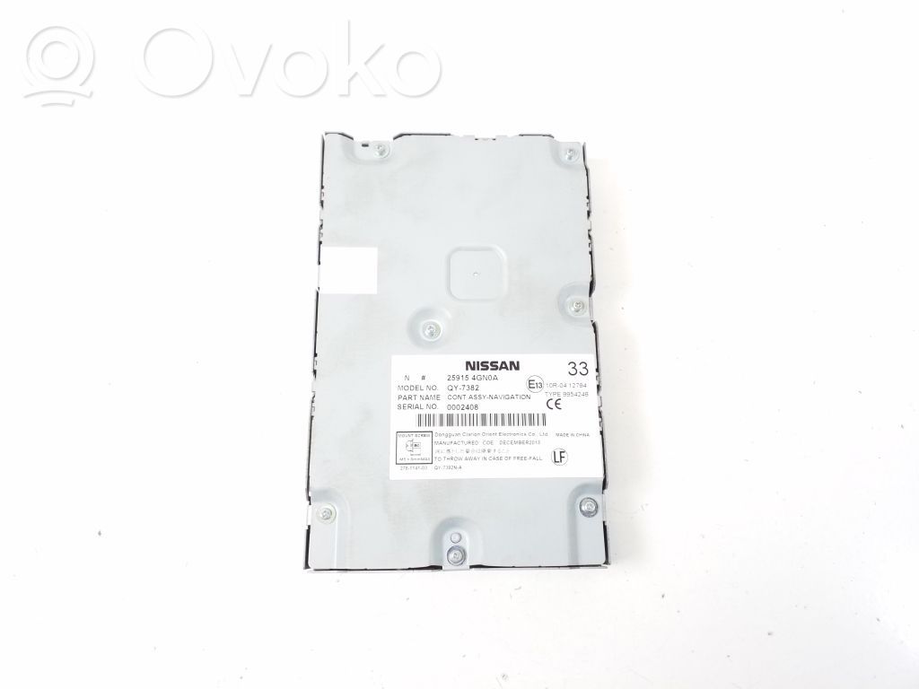 GPS navigation control unit/module   259154GN0A