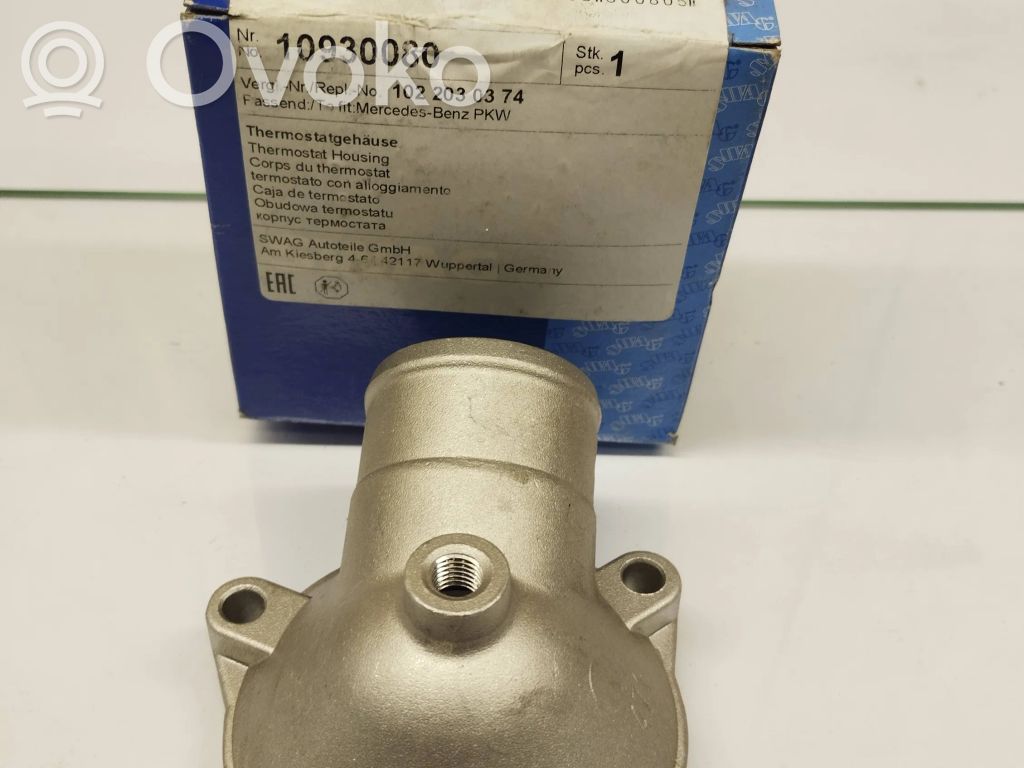 Mercedes-Benz E W124 Termostat / Obudowa termostatu 