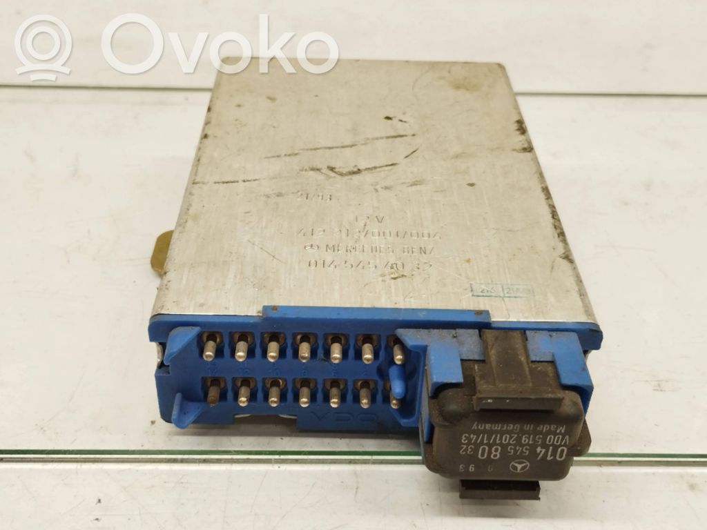 Mercedes-Benz 380 560SEC C126 Cruise control relay 
