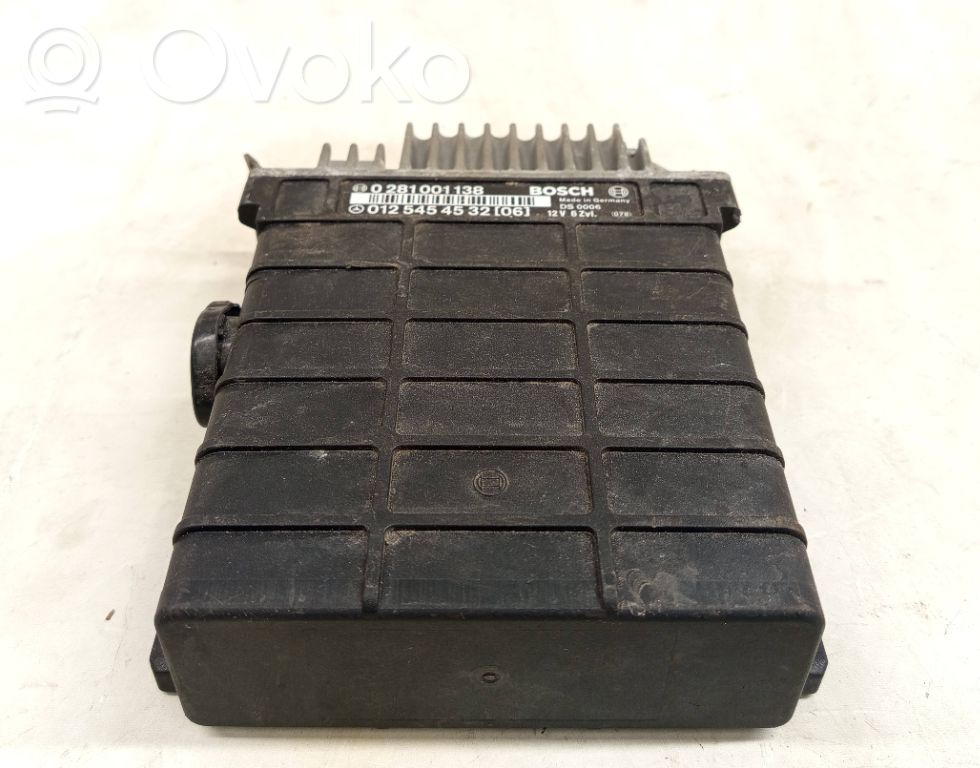 Engine control unit/module   0125454532,A0125454532,0281001138,6CYL,6ZYL,DS0006
