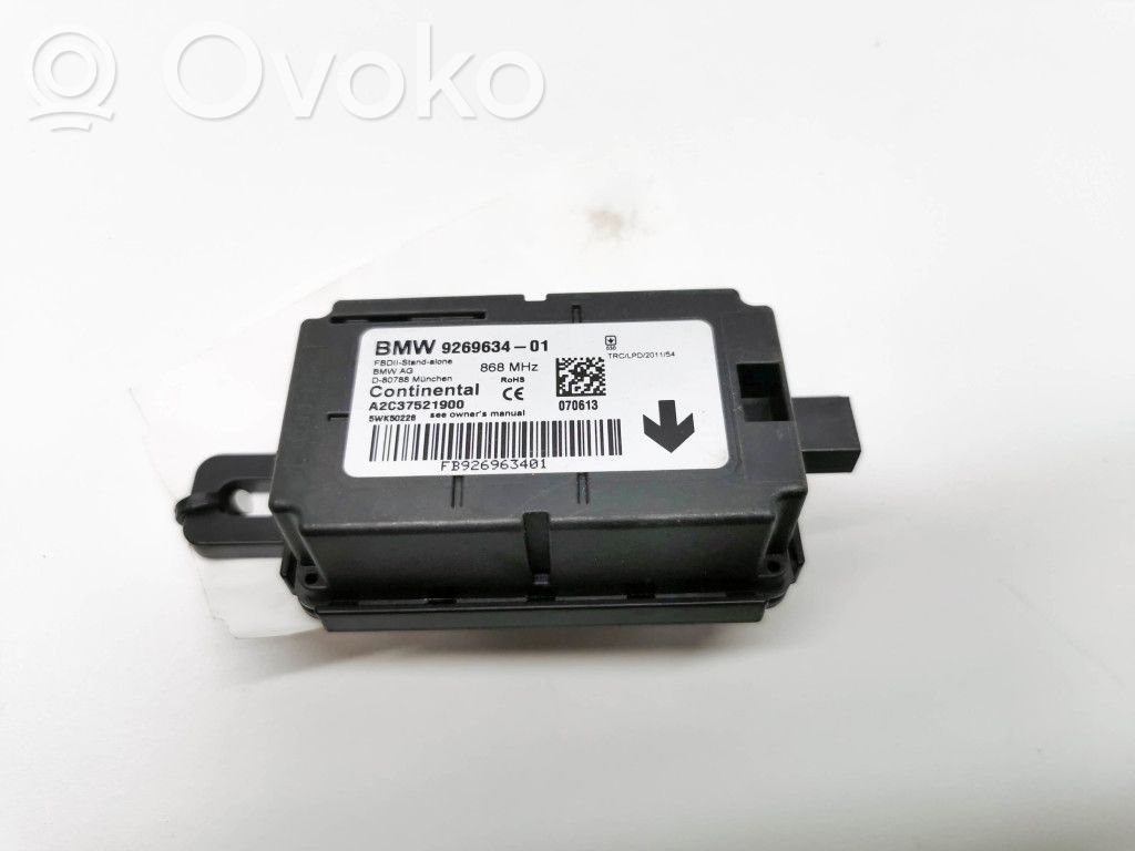 BMW 3 GT F34 Alarm control unit/module 