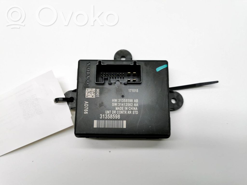 Volvo S60 Unité de commande module de porte 