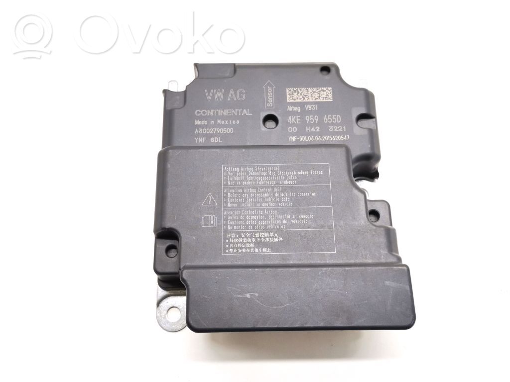 Audi e-tron Airbag control unit/module 