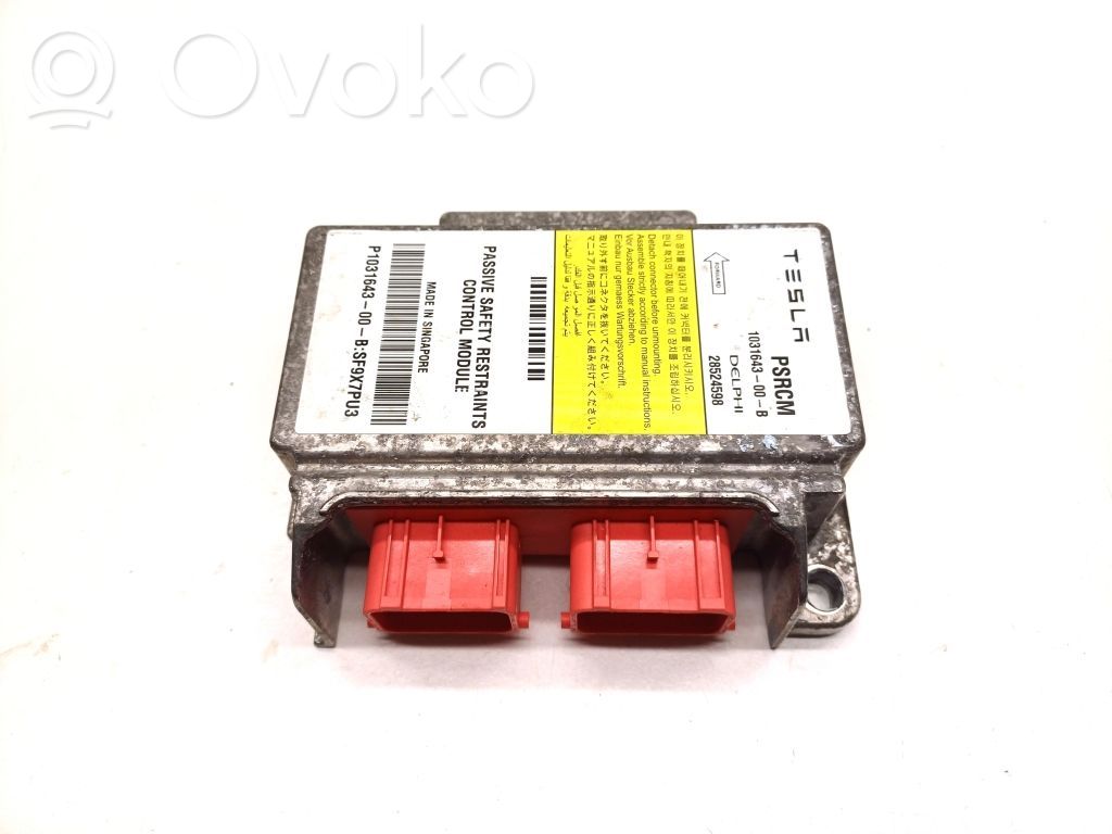 Tesla Model S Airbag control unit/module 