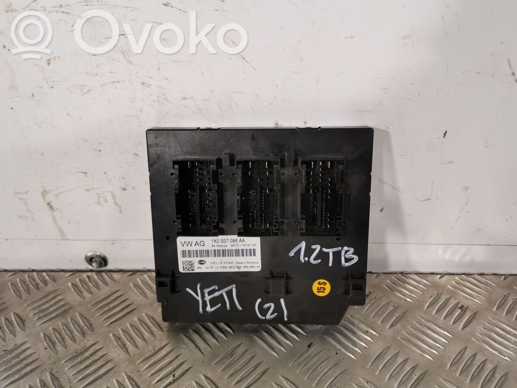 Skoda Yeti (5L) Unidad de control del BSM 