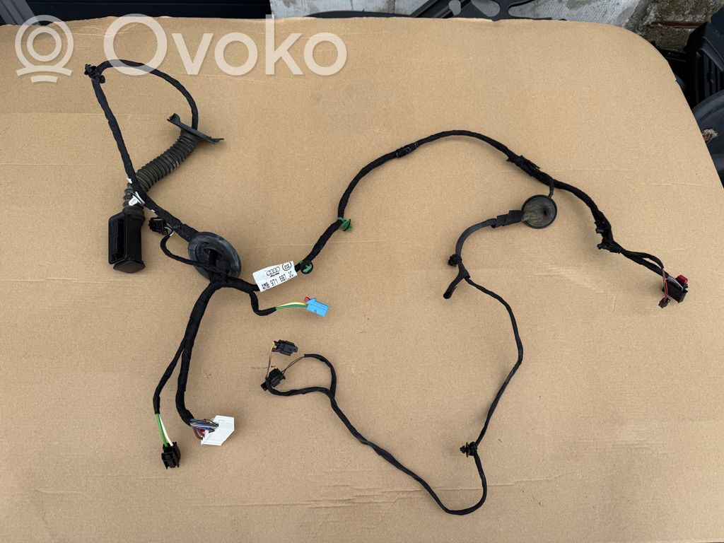 Audi Q8 Cableado de puerta trasera 