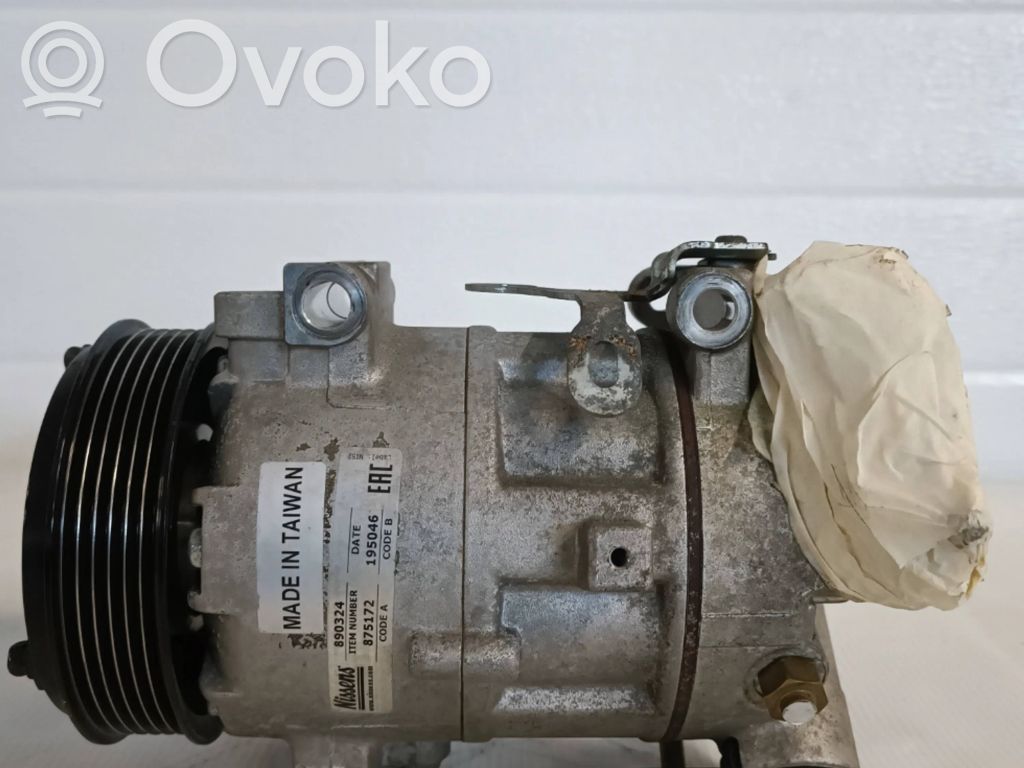 Peugeot 508 II Air conditioning (A/C) compressor (pump) 