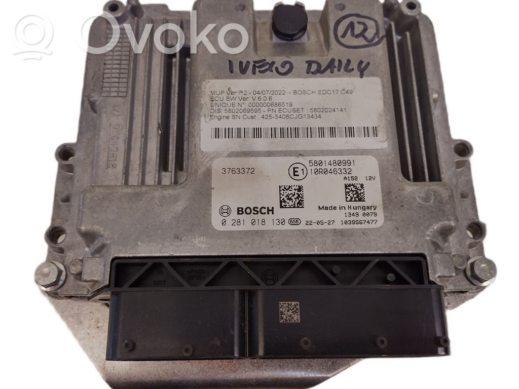 Iveco Daily 6th gen Engine control unit/module ECU 