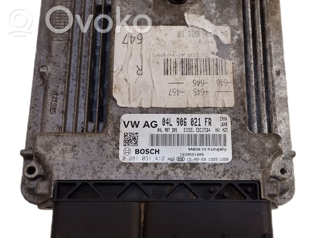 Audi A6 S6 C7 4G Engine control unit/module ECU 