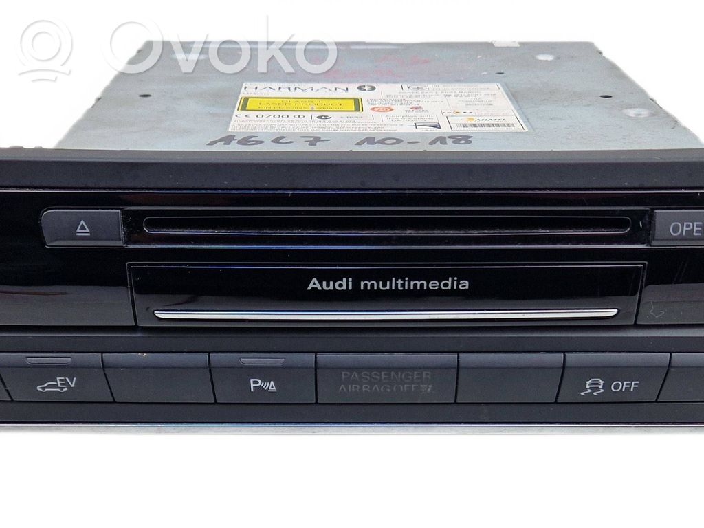 Audi A6 S6 C7 4G Panel / Radioodtwarzacz CD/DVD/GPS 