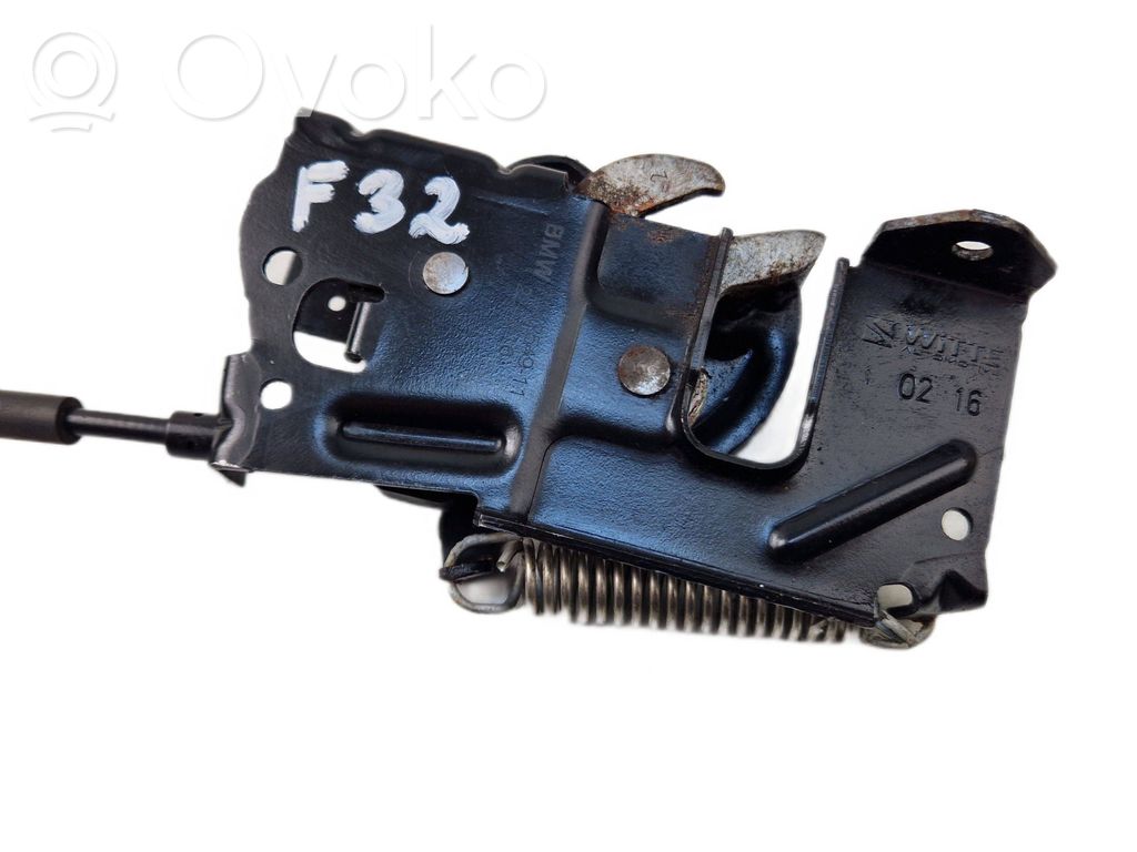 BMW 4 F32 F33 Chiusura/serratura vano motore/cofano 
