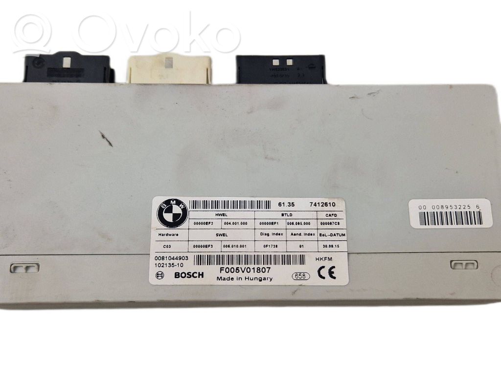 BMW 4 F36 Gran coupe Unitate/modul comandă hayon/portbagaj 