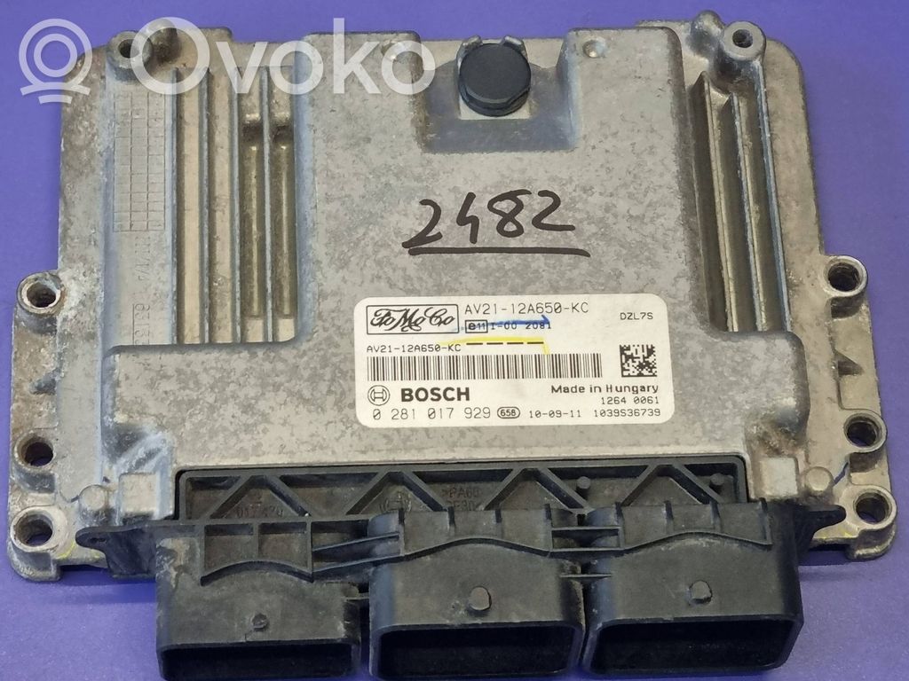 Ford Focus Engine control unit/module 