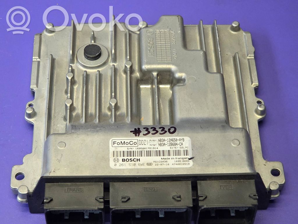 Engine control unit/module   NB3A12A650AYB,0261S106WE,FB3A12B684CA