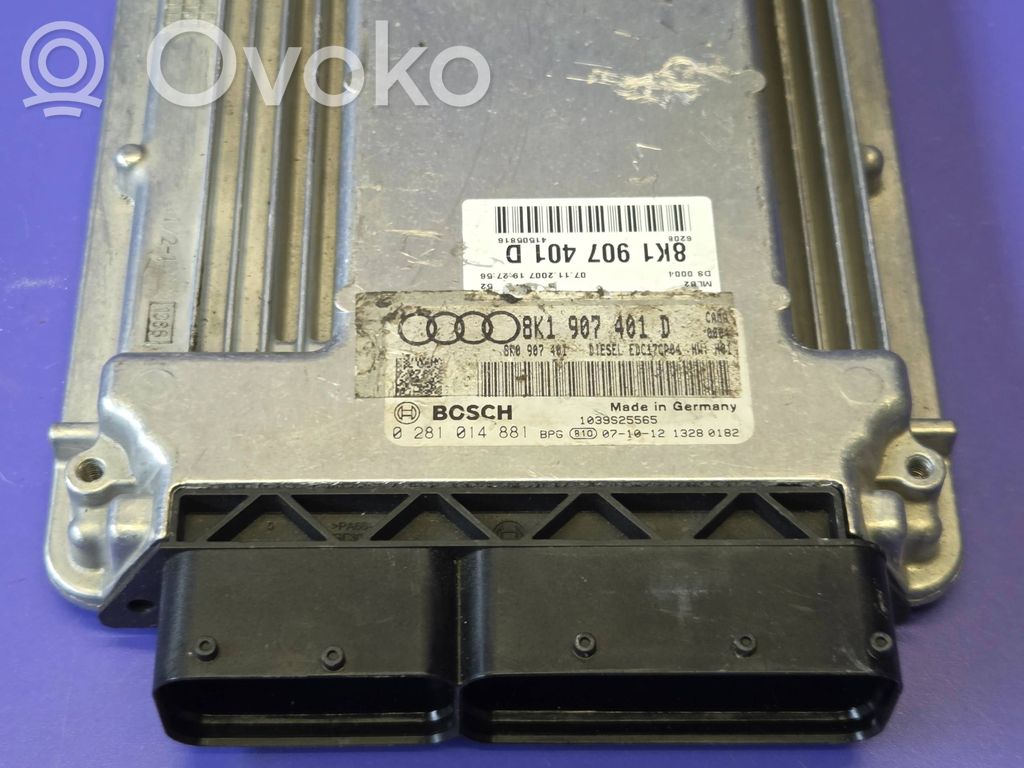 Audi A5 8T 8F Engine control unit/module 