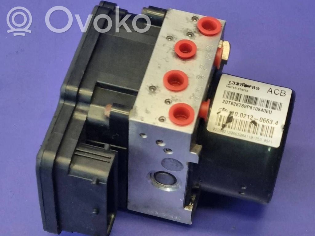 Opel Astra J ABS Pump 