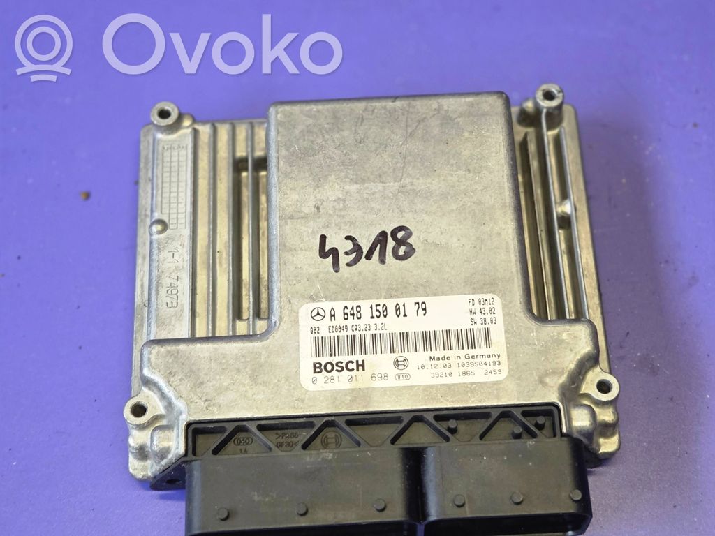 Mercedes-Benz E W211 Engine control unit/module 