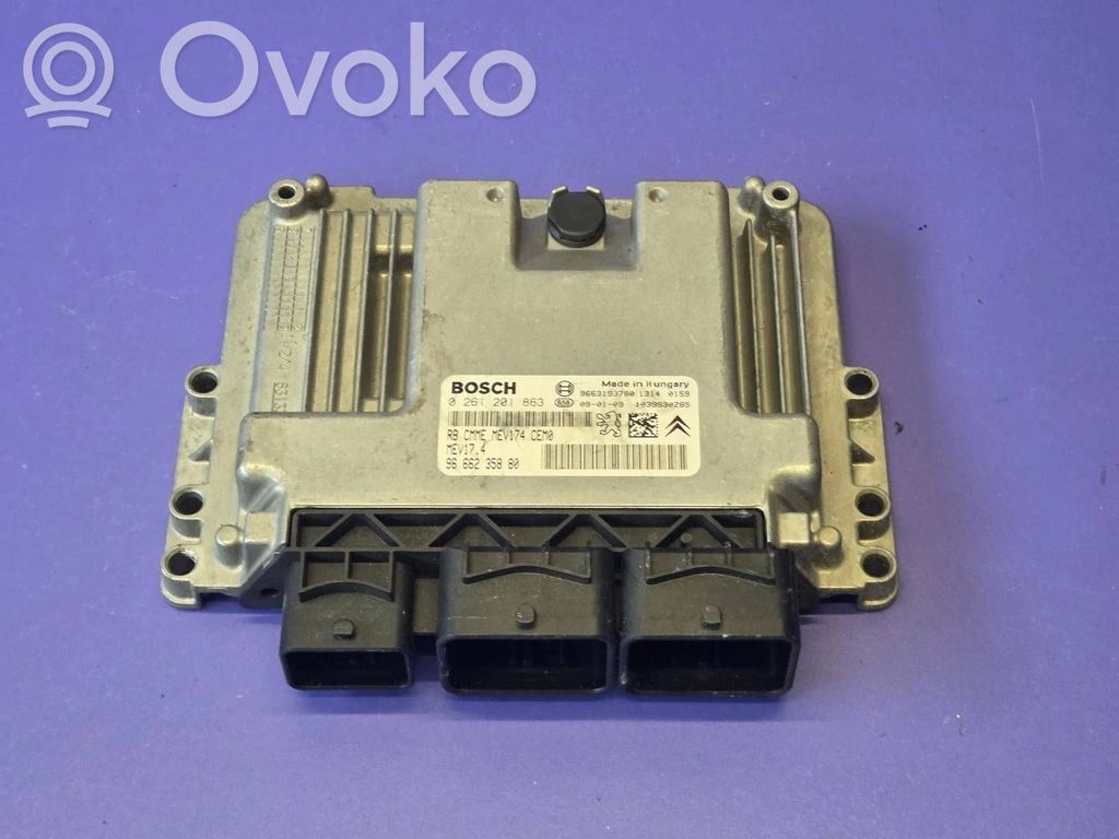 Peugeot 207 CC Engine control unit/module 