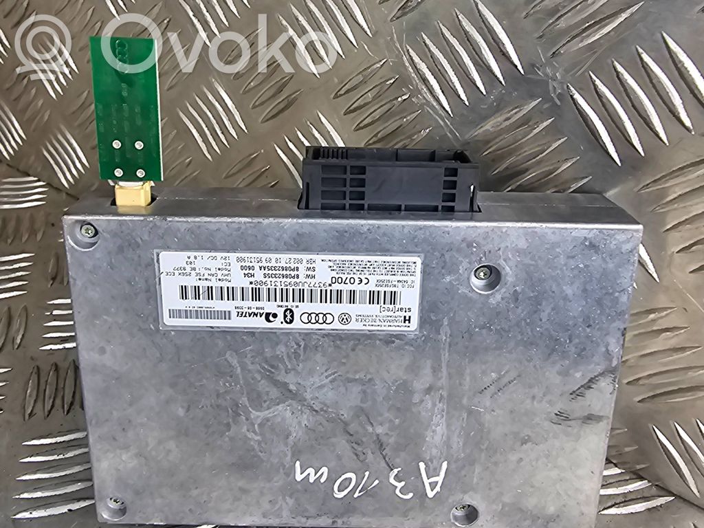 Audi A6 S6 C6 4F Bluetooth control unit module 