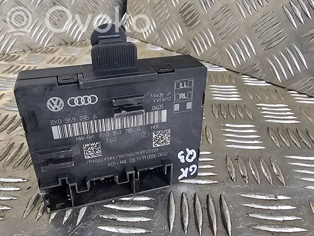Audi A5 Sportback 8TA Door control unit/module 