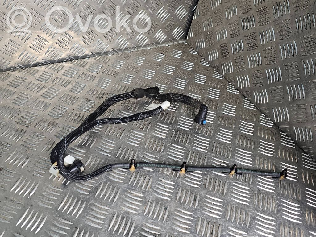 BMW 3 GT F34 Przewód / Wąż przelewowy paliwa 