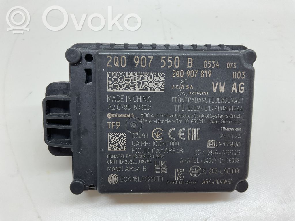 Volkswagen PASSAT B8 Sensor de radar Distronic 