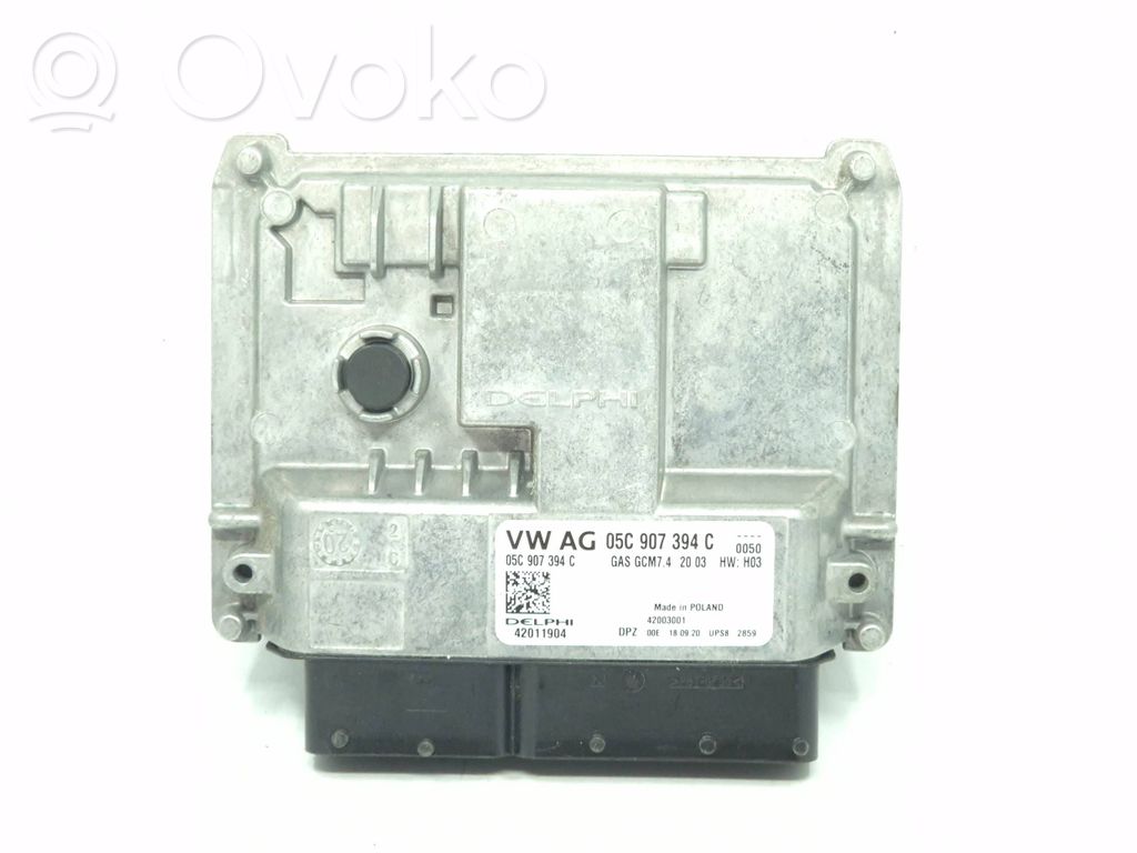 Engine control unit/module   05C907394C,42011904